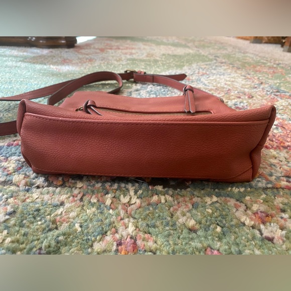 Sonoma Crossbody Purse Rust Red/Brown NWOT - Picture 8 of 16